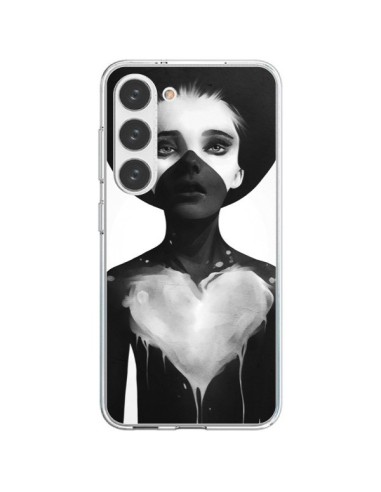 Cover Samsung Galaxy S23 5G Ragazza Cuore Hold On - Ruben Ireland