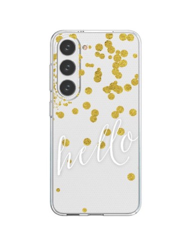 Samsung Galaxy S23 5G Case Hello Clear - Sylvia Cook