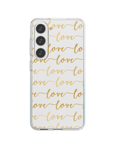 Cover Samsung Galaxy S23 5G Amore Trasparente - Sylvia Cook