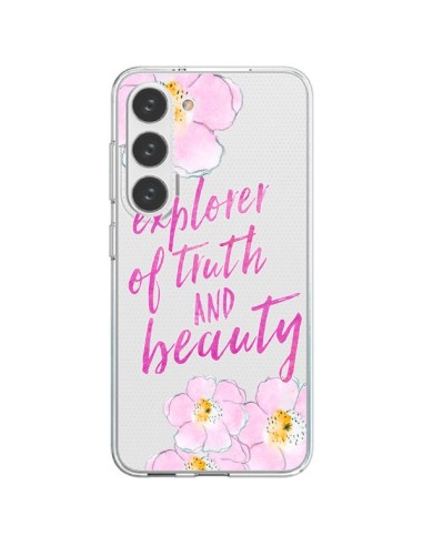 Samsung Galaxy S23 5G Case Explorer of Truth and Beauty Clear - Sylvia Cook