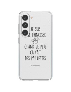 Coque Samsung Galaxy S20 FE Je suis une princesse quand je pète ça fait des  paillettes