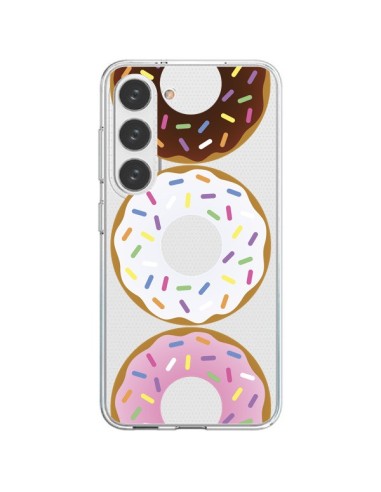 Cover Samsung Galaxy S23 5G Bagels Caramelle Trasparente - Yohan B.