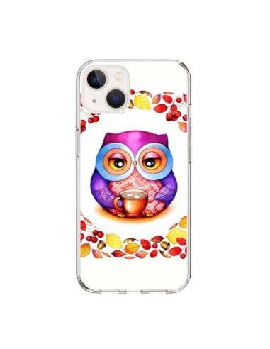 Cover iPhone 15 Gufo Autunno - Annya Kai