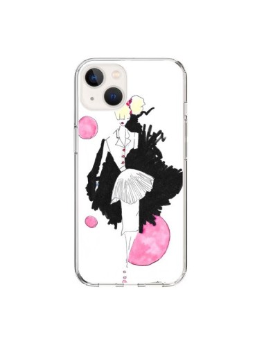 Cover iPhone 15 Signorina Donna Fashion Moda Rosa - Cécile