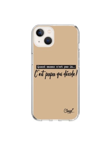 iPhone 15 Case It’s Dad Who Decides Beige - Chapo