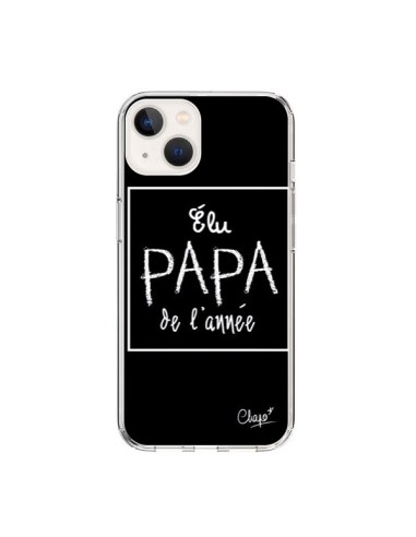 Cover iPhone 15 Eletto Papà dell'Anno Nero - Chapo