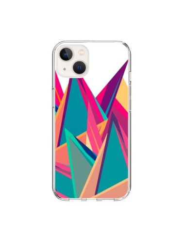 Coque iPhone 15 Triangles Intensive Pic Azteque - Eleaxart