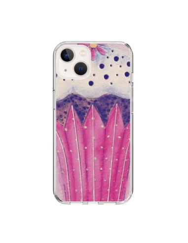 Cover iPhone 15 Cupcake Rosa - Irene Sneddon