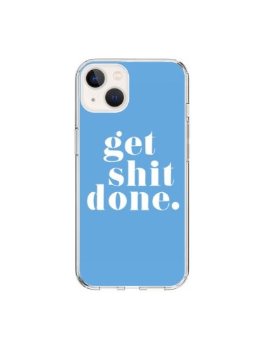 Cover iPhone 15 Get Shit Done Blu - Shop Gasoline