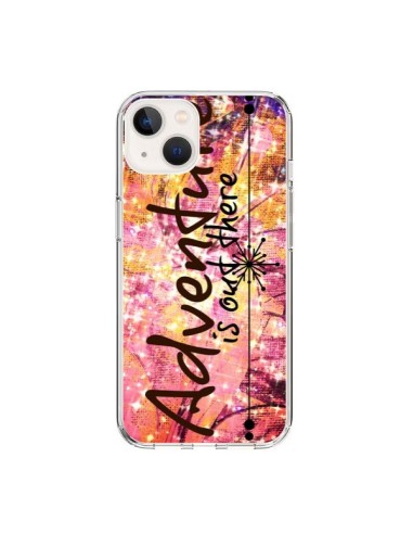 Coque iPhone 15 Adventure Is Out There Fleurs - Ebi Emporium