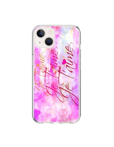 Coque iPhone 15 Je t'aime I Love You - Ebi Emporium