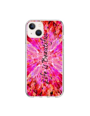 Cover iPhone 15 Life is Beautiful - Ebi Emporium