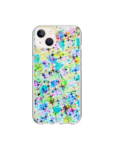 Coque iPhone 15 Stars Etoiles Bleues - Ebi Emporium