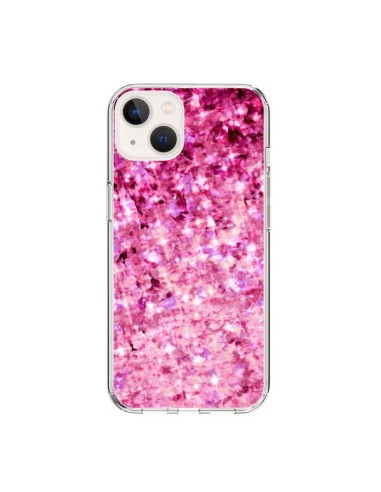 Cover iPhone 15 Romance Me Paillettes Rosas - Ebi Emporium