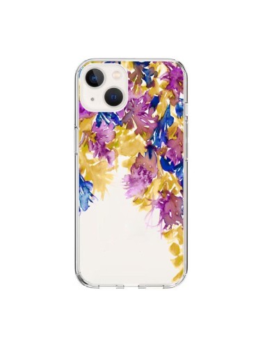 Cover iPhone 15 Cascata Floreale Trasparente - Ebi Emporium