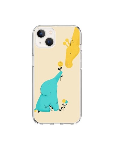 Cover iPhone 15 Elefante Cucciolo Giraffa - Jay Fleck