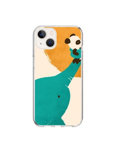 iPhone 15 Case Elephant helps Panda - Jay Fleck