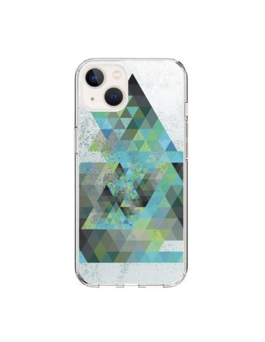 Coque iPhone 15 Azteque Gheo Vert - Javier Martinez