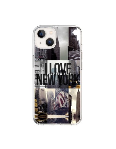 Cover iPhone 15 I Love New Yorck City Nero - Javier Martinez