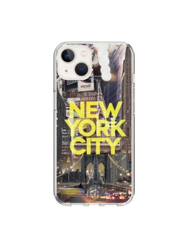 Cover iPhone 15 New York City Giallo - Javier Martinez