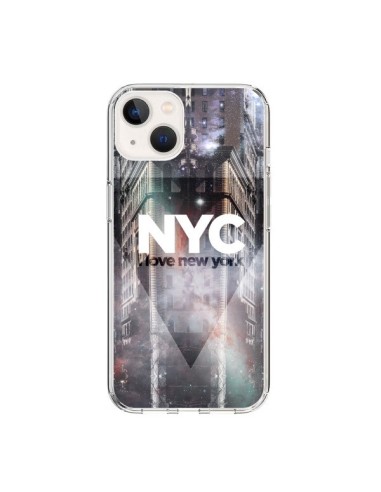 Cover iPhone 15 I Love New York City Viola - Javier Martinez