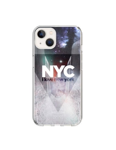 Cover iPhone 15 I Love New York City Blu - Javier Martinez