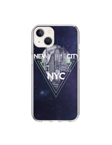 Cover iPhone 15 New York City Triangolo Verde - Javier Martinez