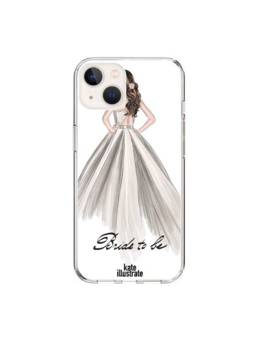 Coque iPhone 15 Bride To Be Mariée Mariage - kateillustrate