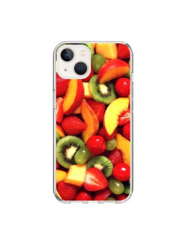 iPhone 15 Case Fruit Kiwi Strawberry - Laetitia