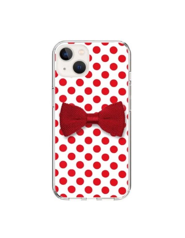 iPhone 15 Case Bow tie Red Femminile Bow Tie - Laetitia