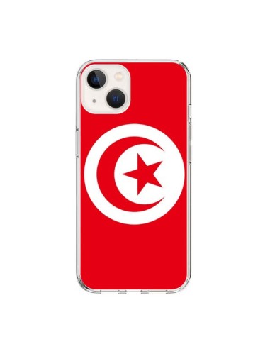 Cover iPhone 15 Bandiera Tunisia - Laetitia