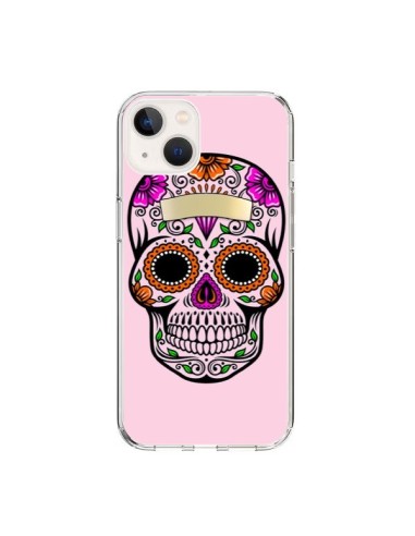 iPhone 15 Case Skull Messicano Pink Multicolor - Laetitia