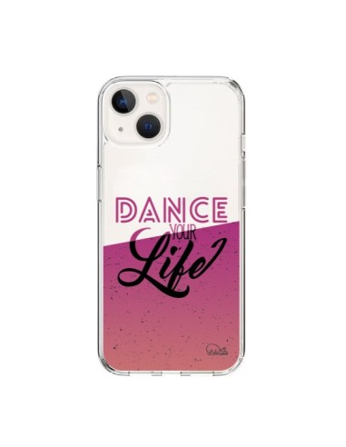 Coque iPhone 15 Dance Your Life Transparente - Lolo Santo