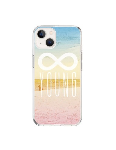 Cover iPhone 15 Forever Young Plage Spiaggia - Mary Nesrala