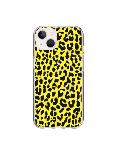 Cover iPhone 15 Leopardo Giallo - Mary Nesrala