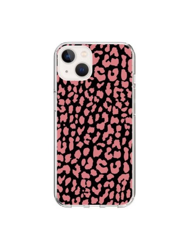 Cover iPhone 15 Leopardo Corallo - Mary Nesrala