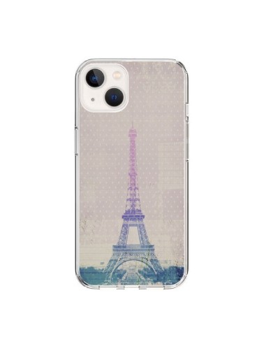 iPhone 15 Case I Love Paris Tour Eiffel Love - Mary Nesrala