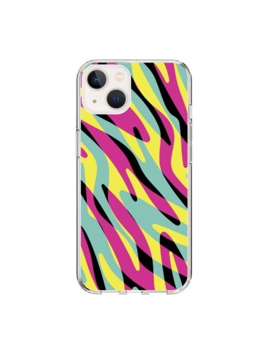 Cover iPhone 15 In the wild arc en ciel Arcobaleno- Mary Nesrala