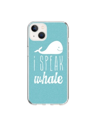 Cover iPhone 15 I Speak Whale Balena - Mary Nesrala