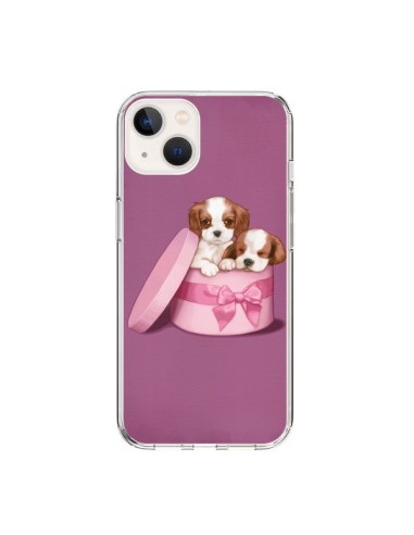 Cover iPhone 15 Cane Boite Noeud - Maryline Cazenave