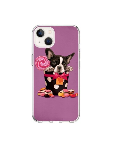 iPhone 15 Case Dog Boite Bow tie Polka Bonbon - Maryline Cazenave