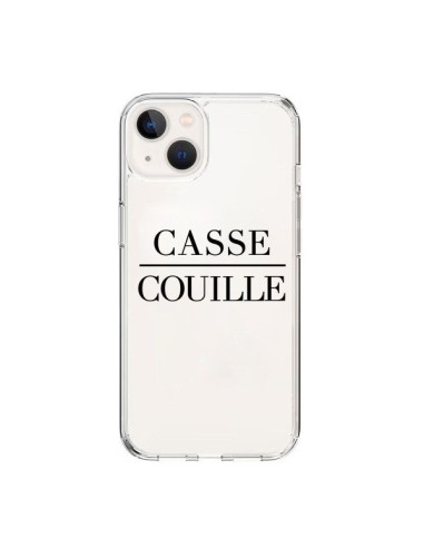 iPhone 15 Case Casse Couille Clear - Maryline Cazenave