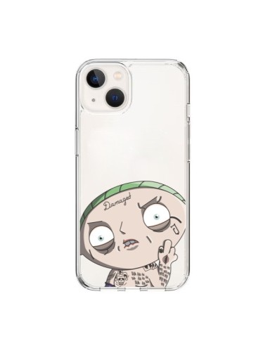 iPhone 15 Case Stewie Joker Suicide Squad Clear - Mikadololo