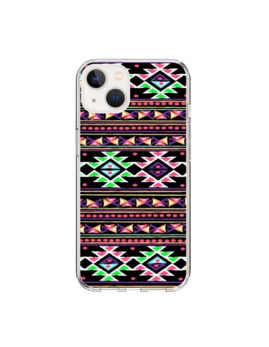 Coque iPhone 15 Black Aylen Azteque - Monica Martinez