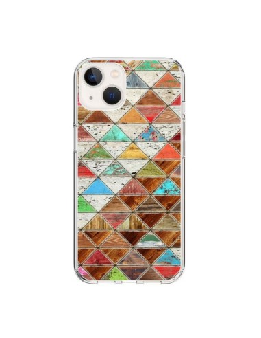 Coque iPhone 15 Love Pattern Triangle - Maximilian San