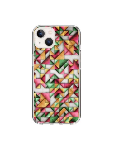 Cover iPhone 15 Azteco Triangolo Geometrico World - Maximilian San