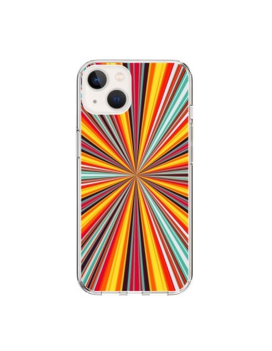 Cover iPhone 15 Orizzonte Bandes Multicolores - Maximilian San