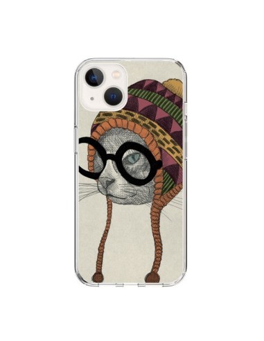 Cover iPhone 15 Gatto Cappello - Borg