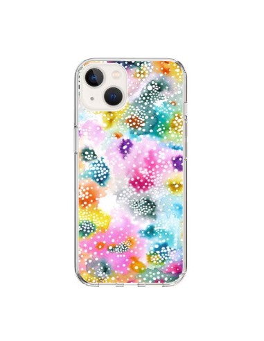 Coque iPhone 15 Experimental Surface Colorful - Ninola Design