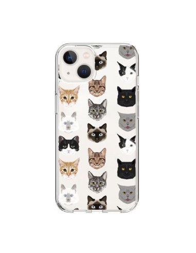 iPhone 15 Case Cat Clear - Pet Friendly